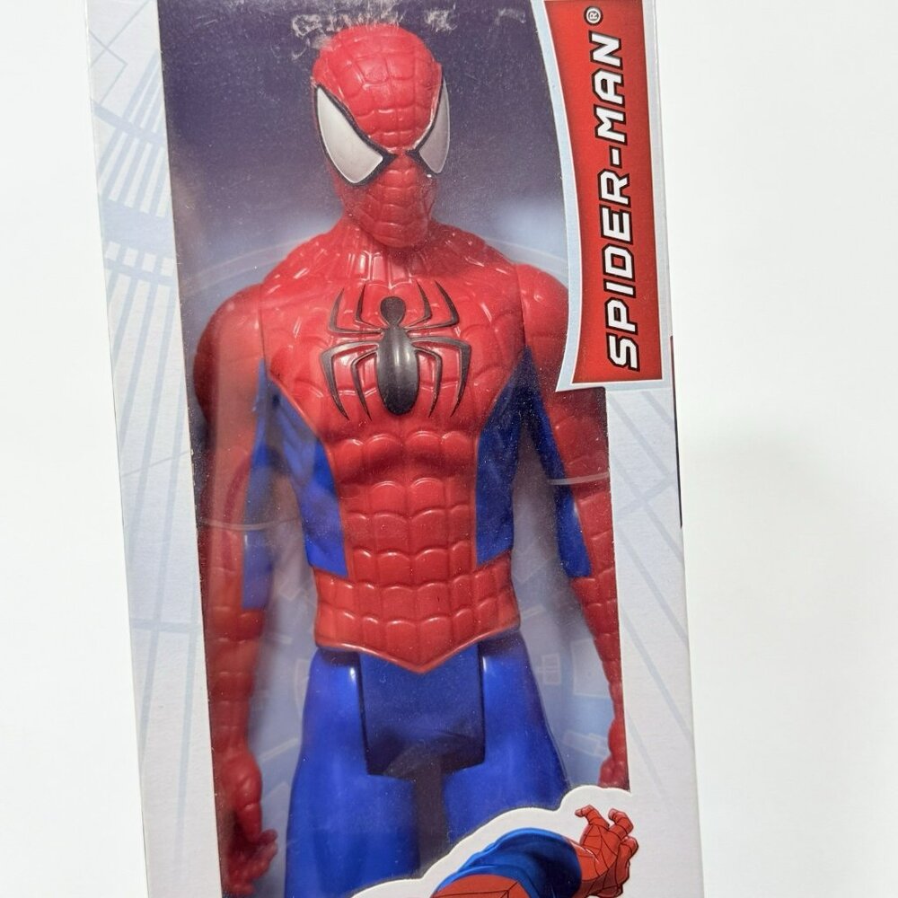 Hasbro Marvel Ultimate Spider Man Figure Toy 12” Large Titan Hero Figurine Kid - Picture 7 of 12